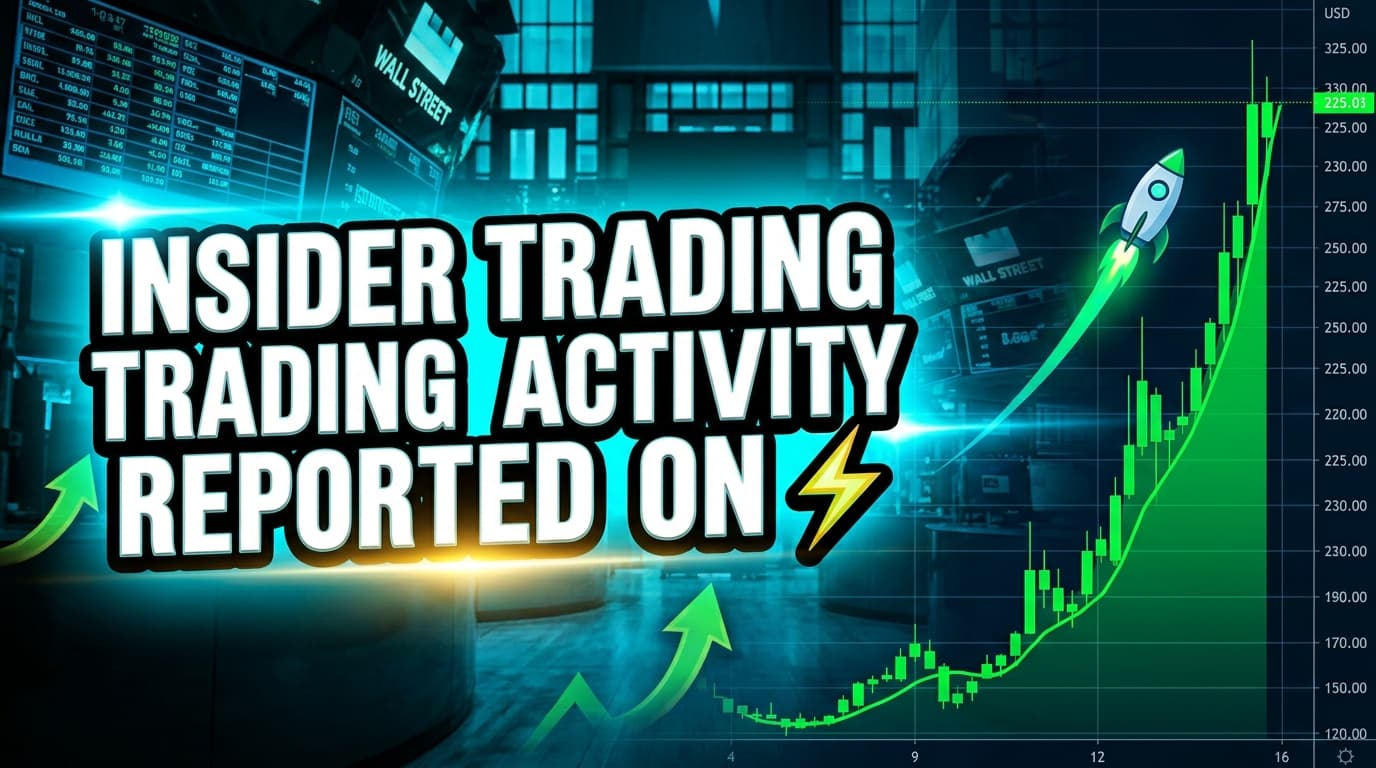 Insider Trading Activity Reported on Wednesday