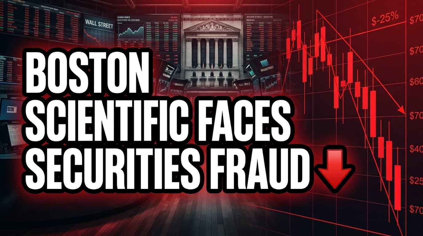 Boston Scientific Faces Securities Fraud Lawsuit Over Growth Claims