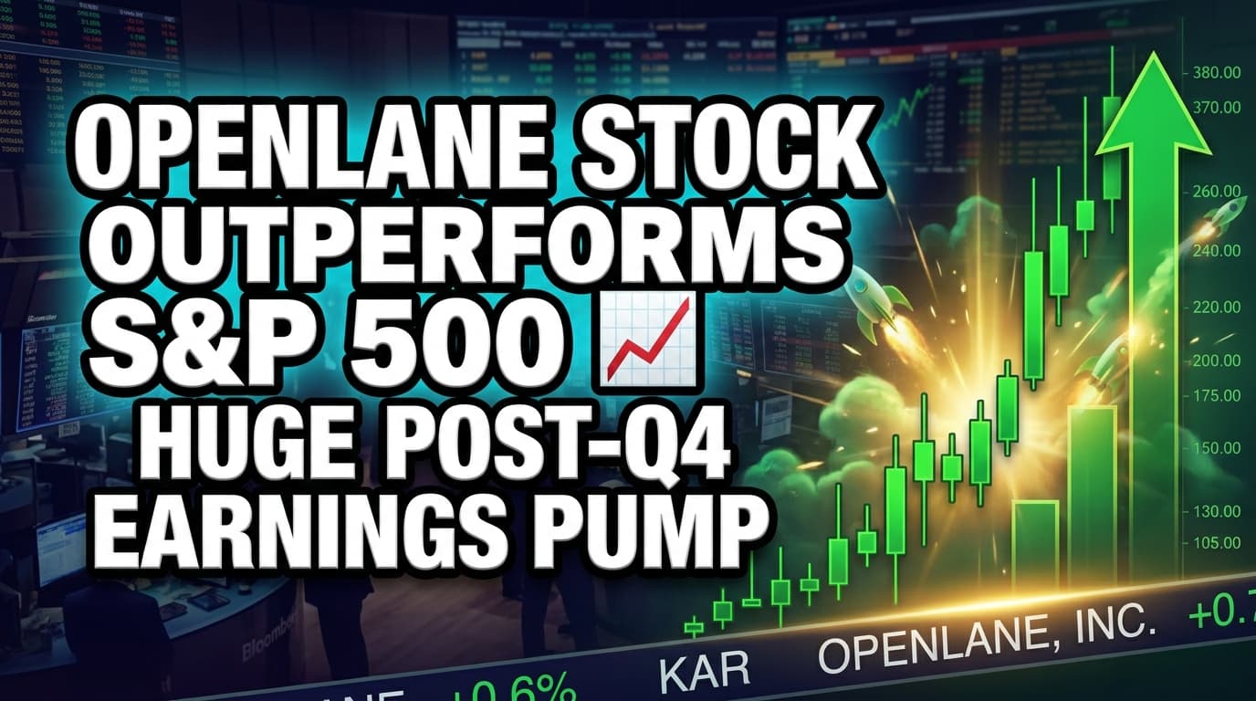 OPENLANE Stock Outperforms S&P 500 Post-Q4 Earnings