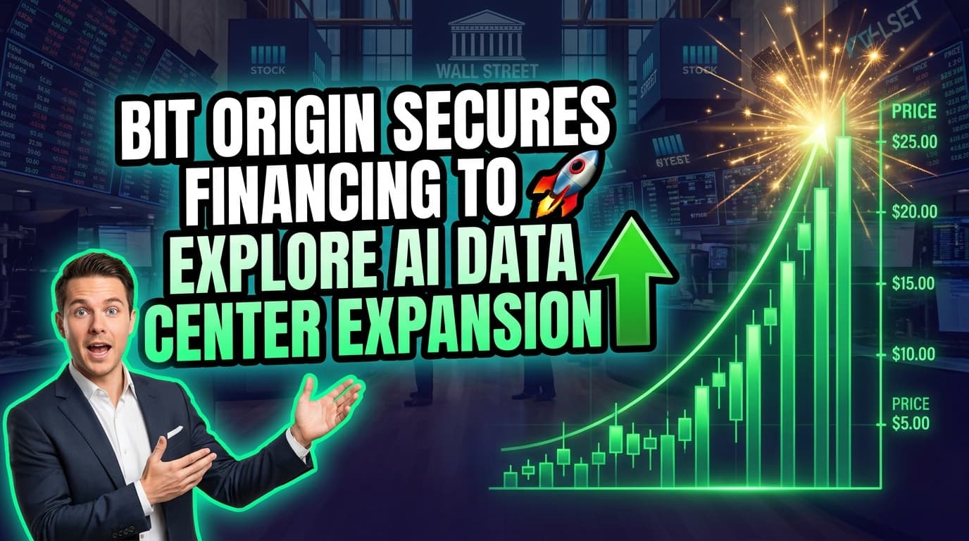 Bit Origin Secures Financing to Explore AI Data Center Expansion