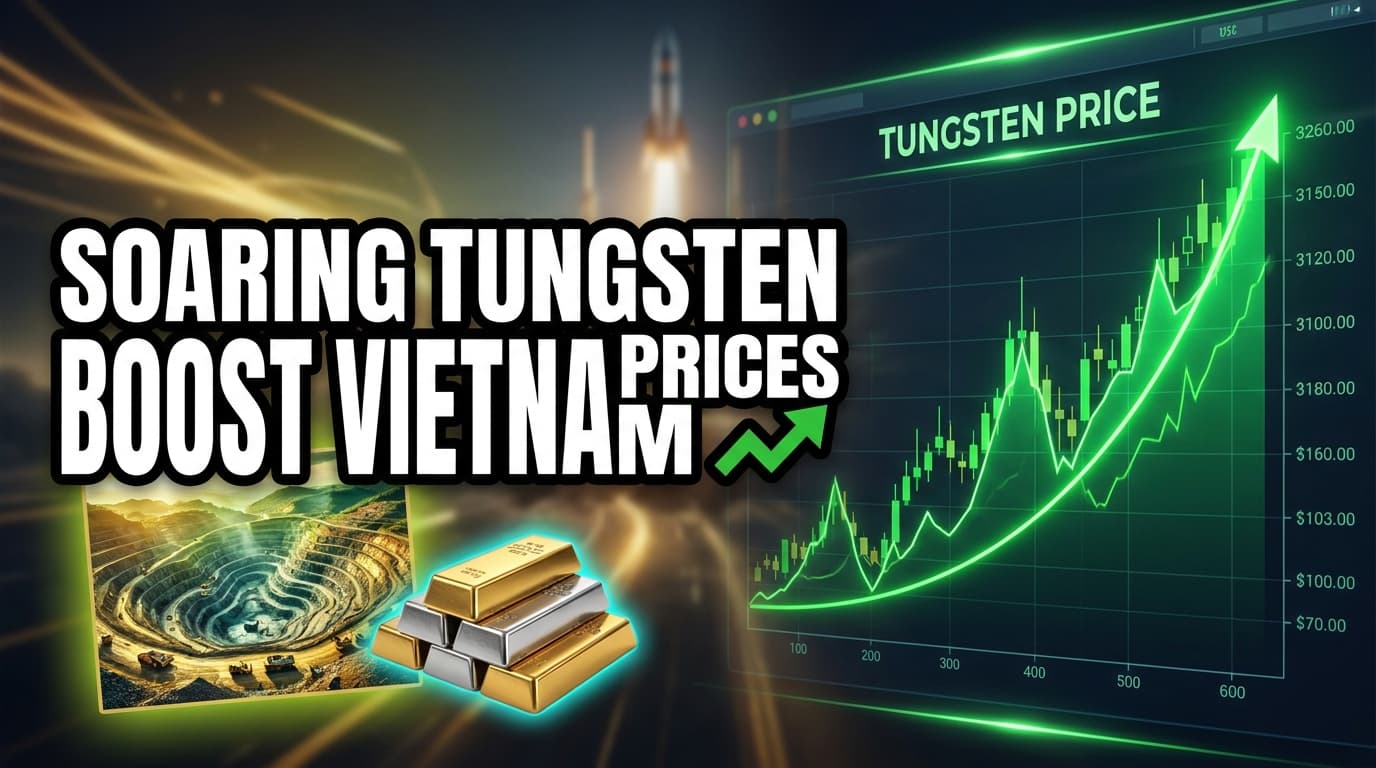 Soaring Tungsten Prices Boost Vietnam Mine Sale Efforts