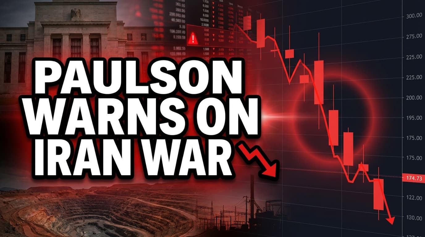 Paulson Warns on Iran War, Energy Market Disruptions, Copper Supply Strain