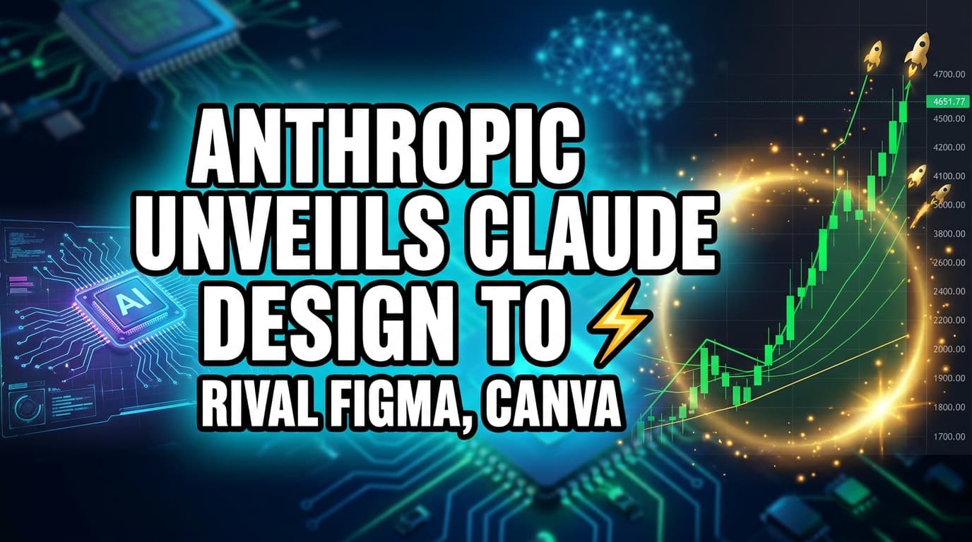 Anthropic Unveils Claude Design to Rival Figma, Canva