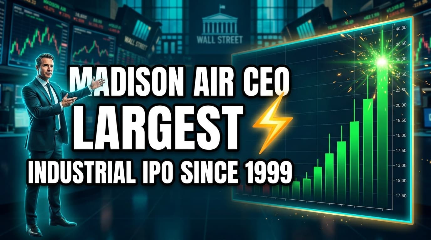 Madison Air CEO Discusses Largest Industrial IPO Since 1999