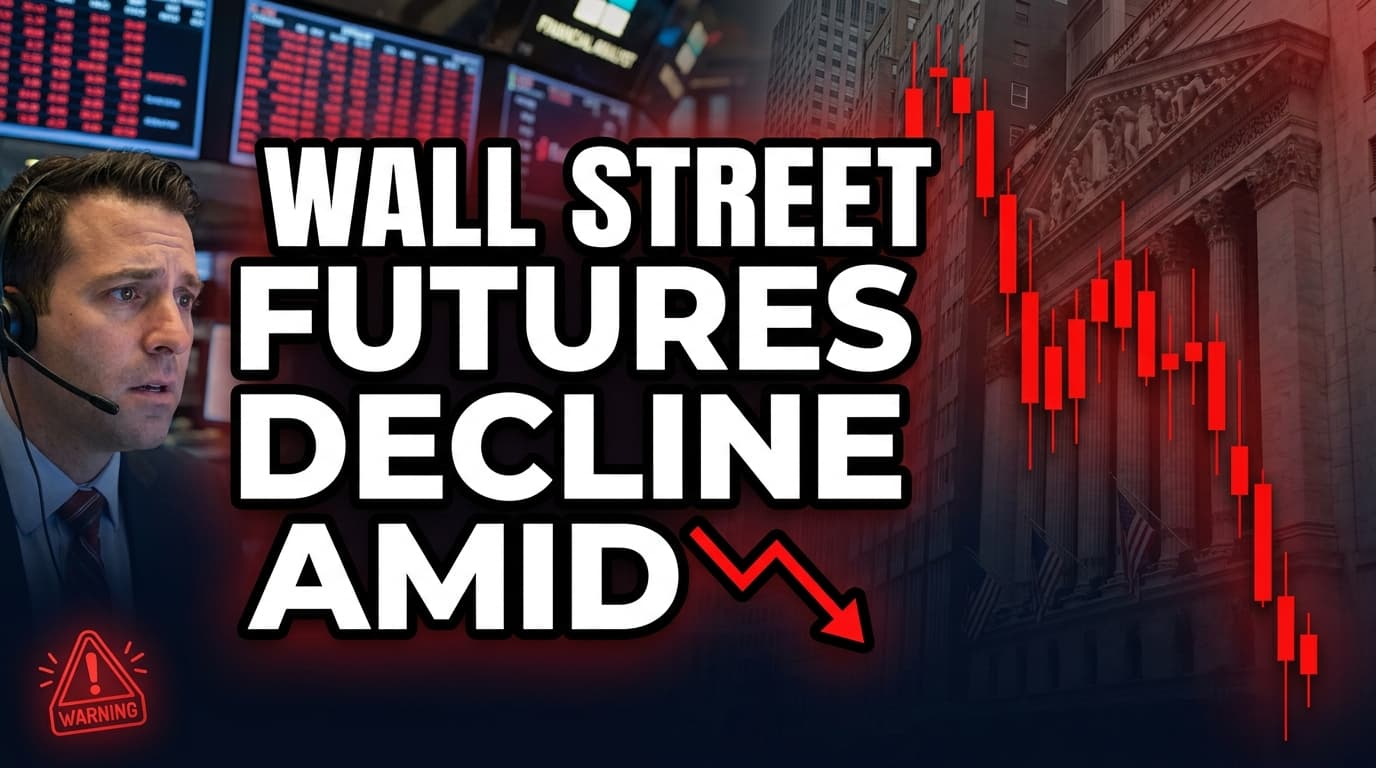 Wall Street Futures Decline Amid Escalating US-Iran Tensions
