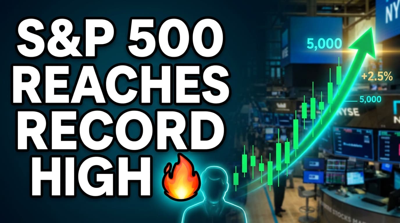 S&P 500 Reaches Record High as Oil Climbs Amid Geopolitical Tensions
