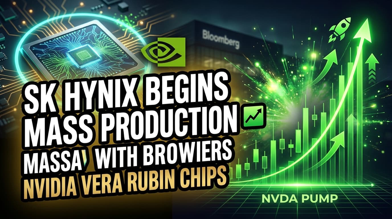 SK Hynix Begins Mass Production of Memory for Nvidia Vera Rubin