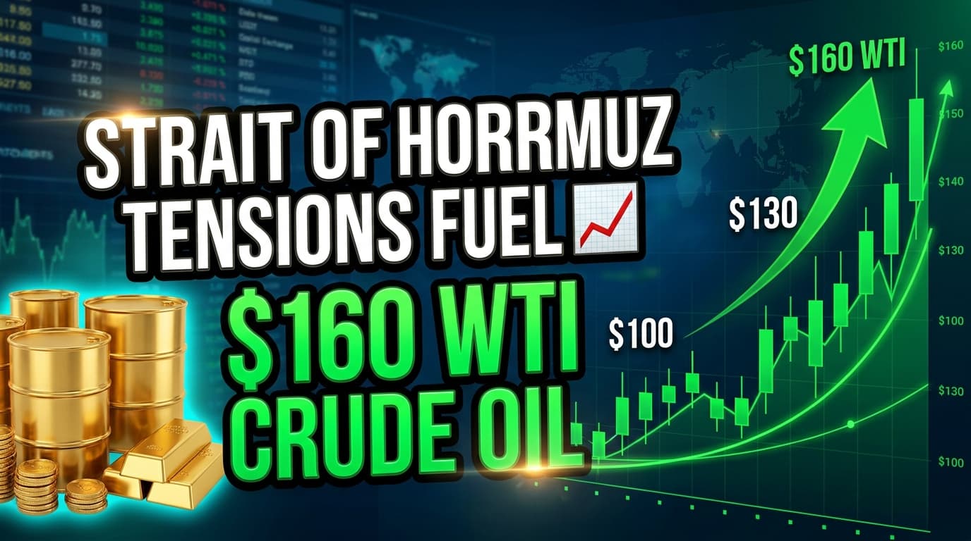 Strait of Hormuz Tensions Fuel Bets on $160 WTI Crude Oil