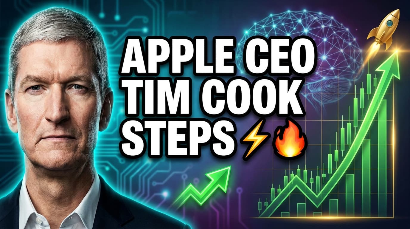 Apple CEO Tim Cook Steps Down; John Ternus Faces Key Challenges
