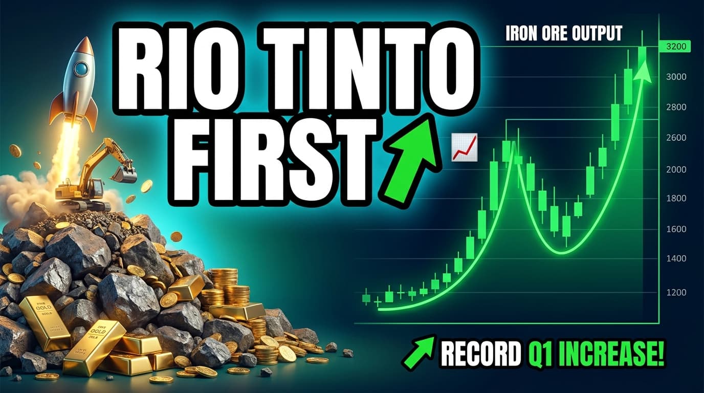 Rio Tinto First-Quarter Iron Ore Output Increases From Pilbara