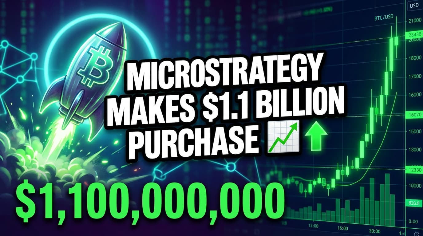 MicroStrategy Makes $1.1 Billion Bitcoin Purchase, Its Third Largest