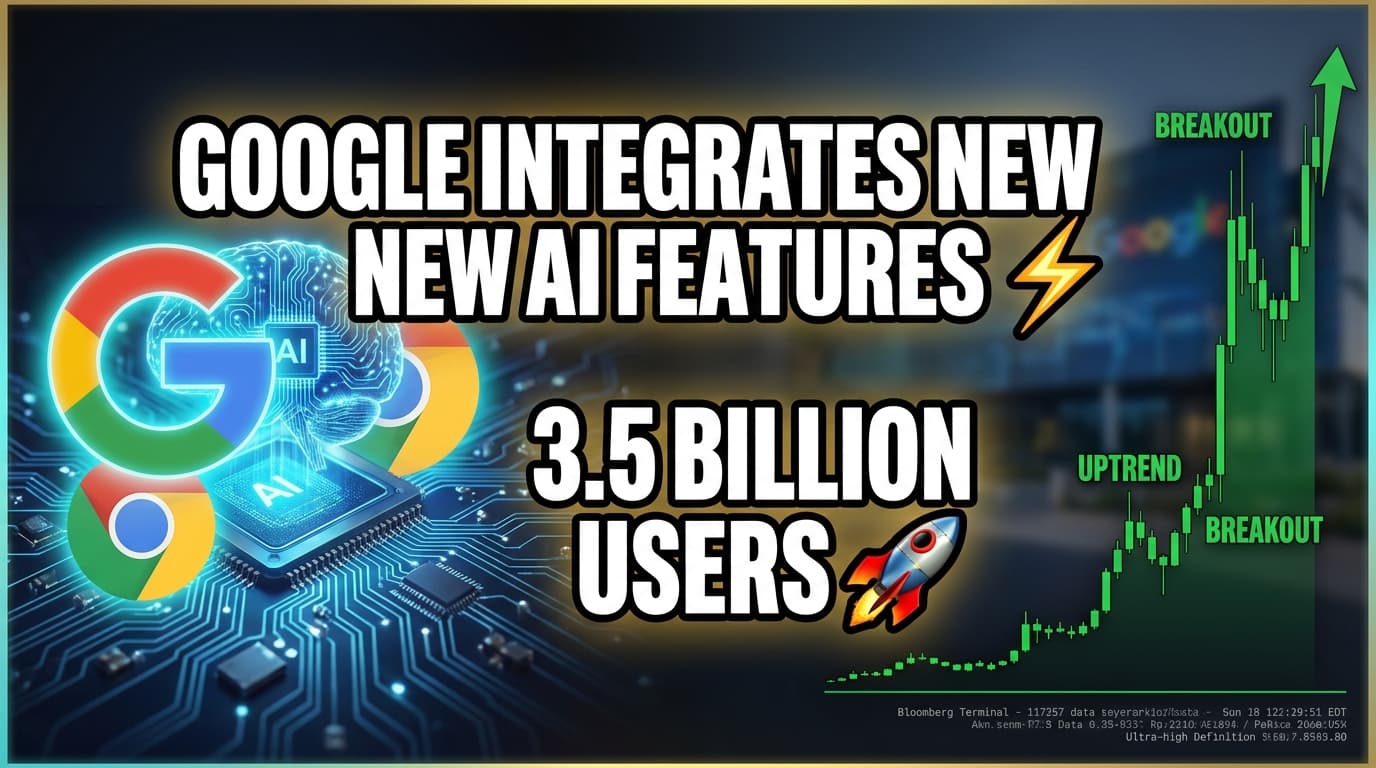 Google Integrates New AI Features into Chrome for 3.5 Billion Users
