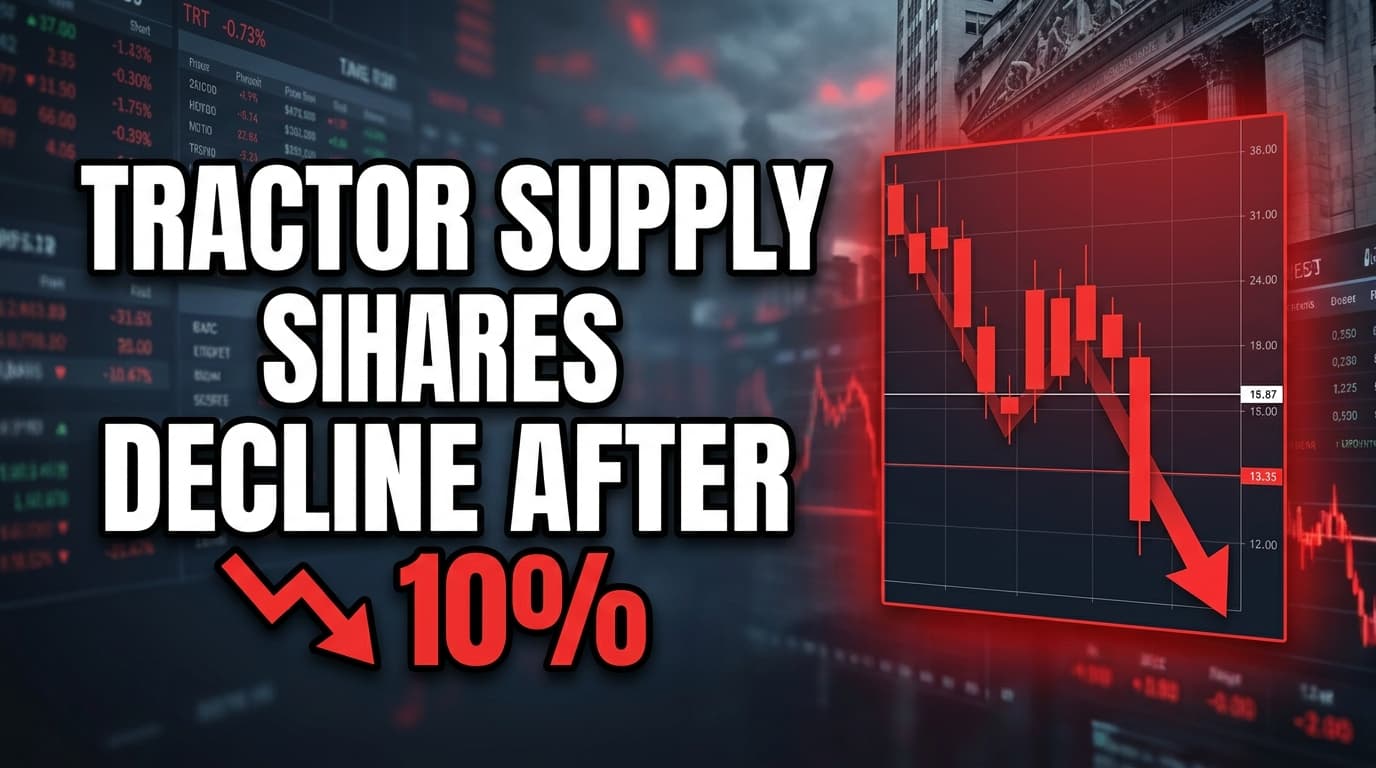 Tractor Supply Shares Decline After Q1 Earnings Miss Estimates