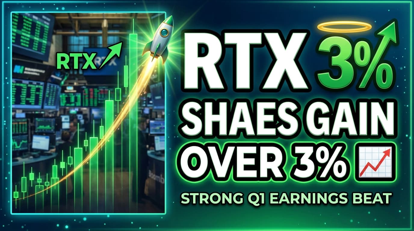 RTX Shares Gain Over 3% on Strong Q1 Earnings Beat