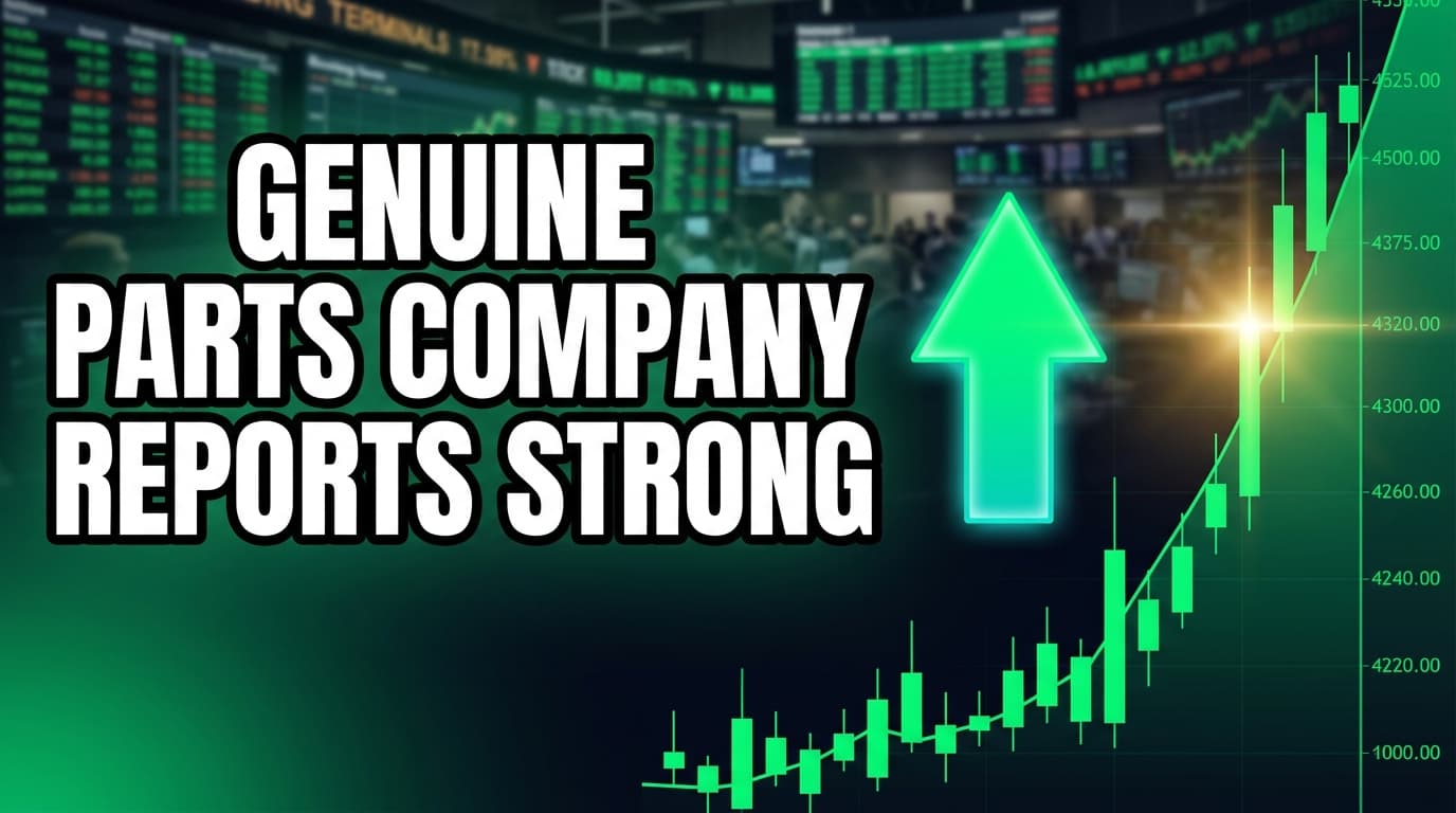 Genuine Parts Company Reports Strong Q1 Sales Growth, Reaffirms Guidance