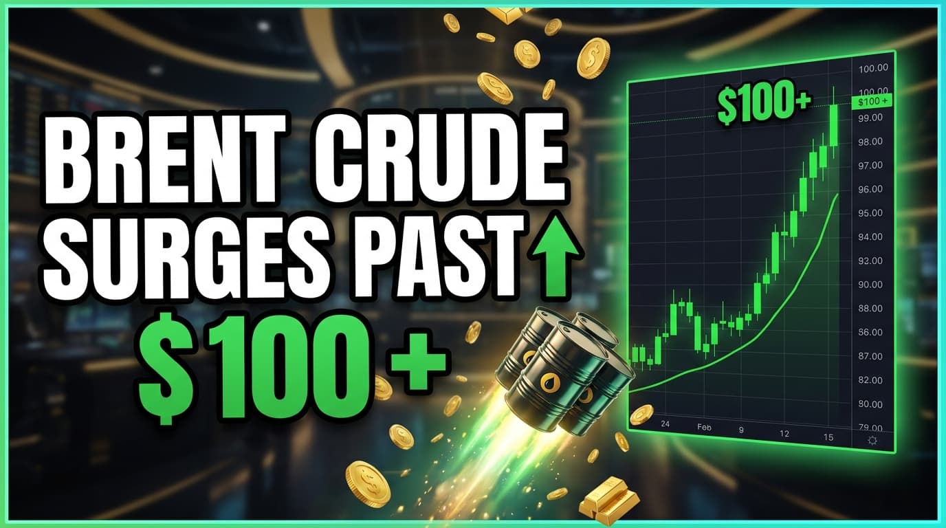 Brent Crude Surges Past $100 After Iran Attacks, US Inventories Decline