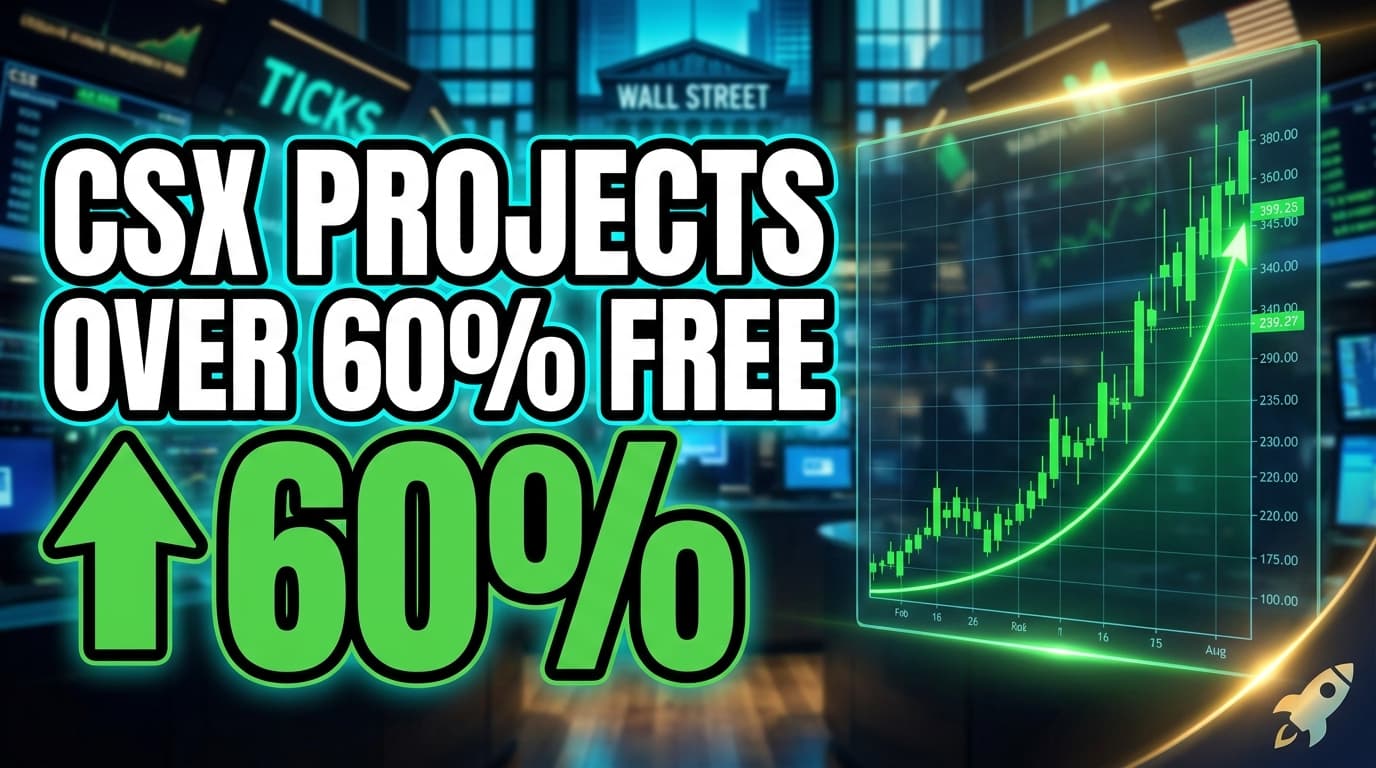 CSX Projects Over 60% Free Cash Flow Growth by 2026