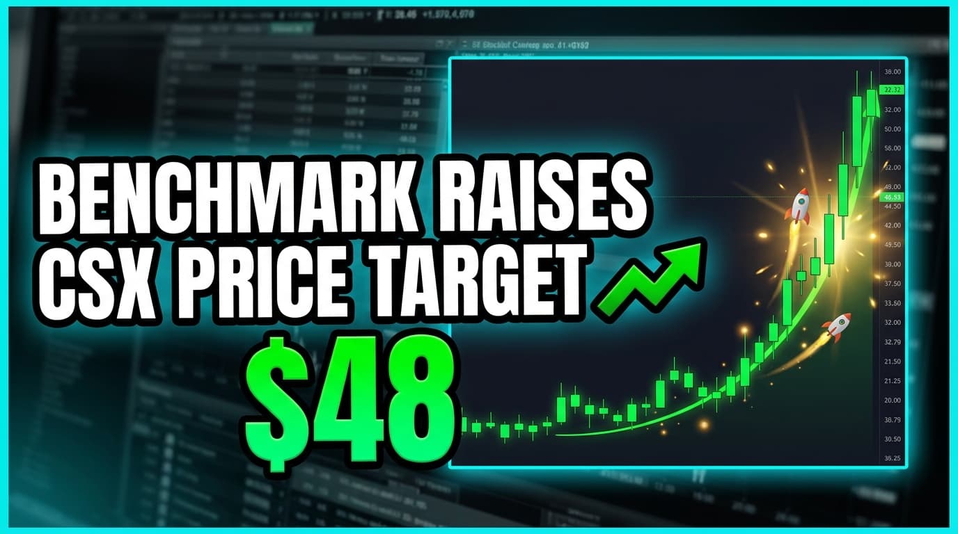 Benchmark Raises CSX Price Target to $48 on Efficiency Gains