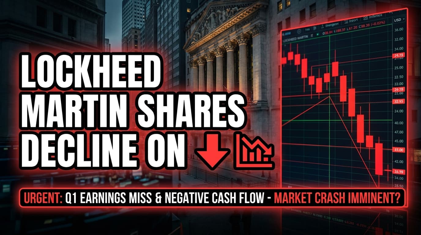 Lockheed Martin Shares Decline on Q1 Earnings Miss, Negative Cash Flow