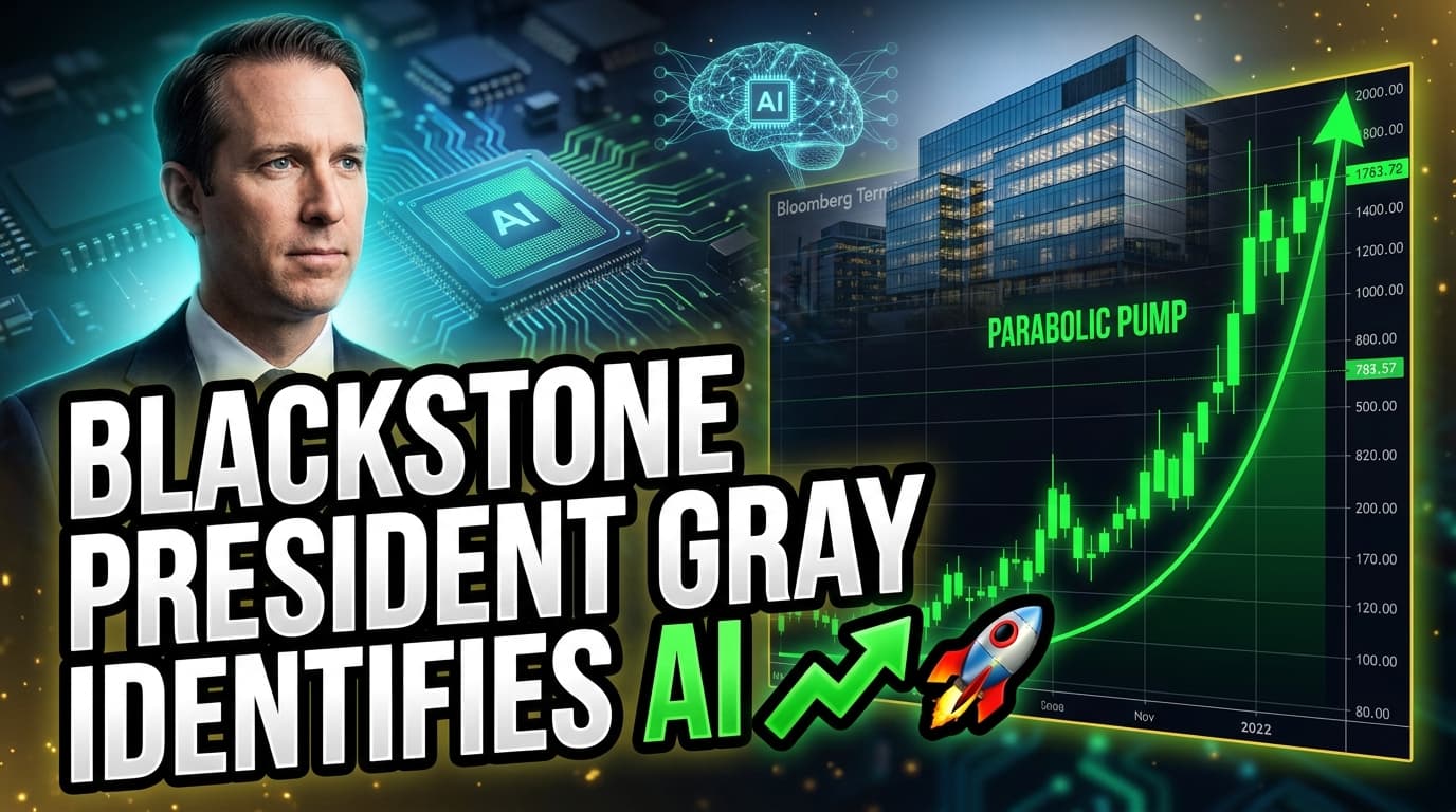 Blackstone President Gray Identifies AI Infrastructure as Key Market Driver