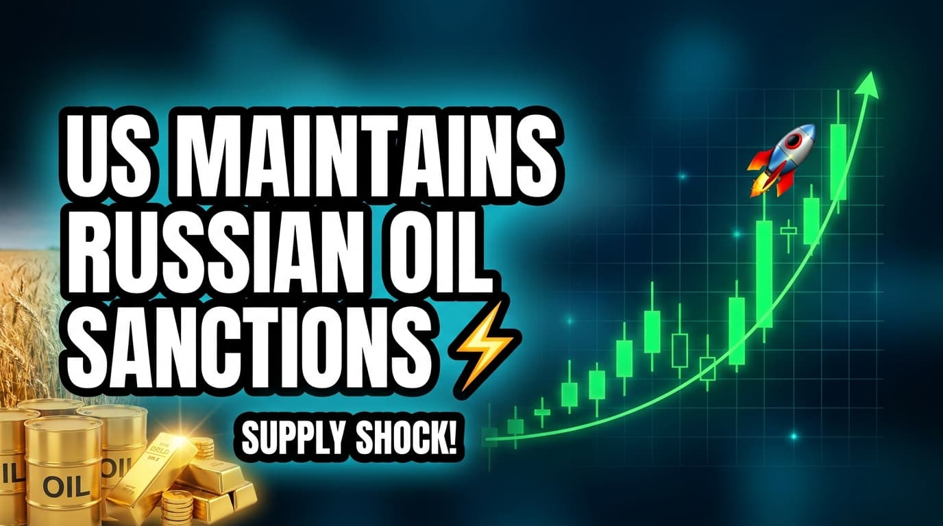 US Maintains Russian Oil Sanctions, Signaling Continued Supply Impact