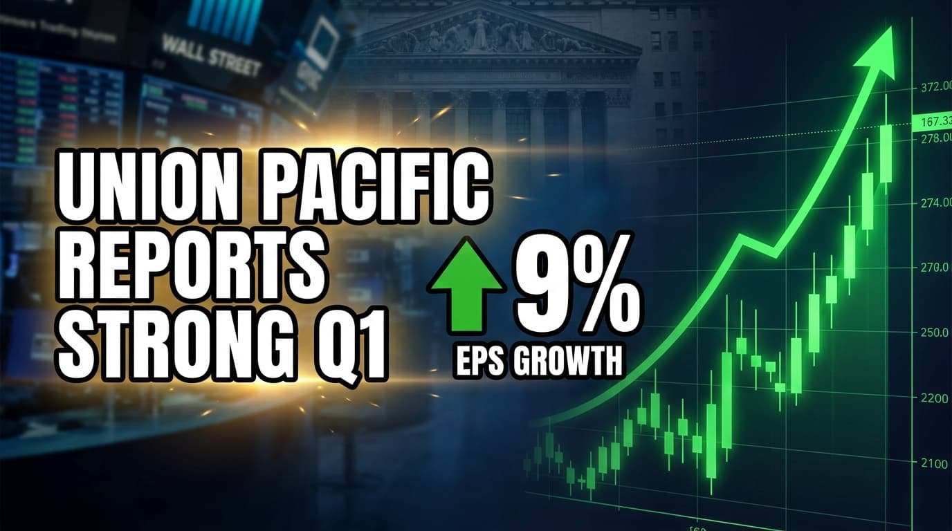 Union Pacific Reports Strong Q1 2026 Earnings With 9% EPS Growth
