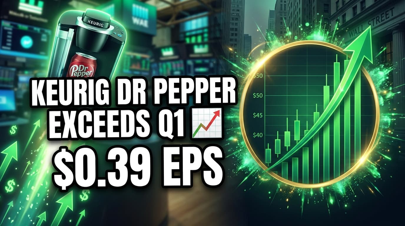 Keurig Dr Pepper Exceeds Q1 2026 Earnings Expectations with $0.39 EPS