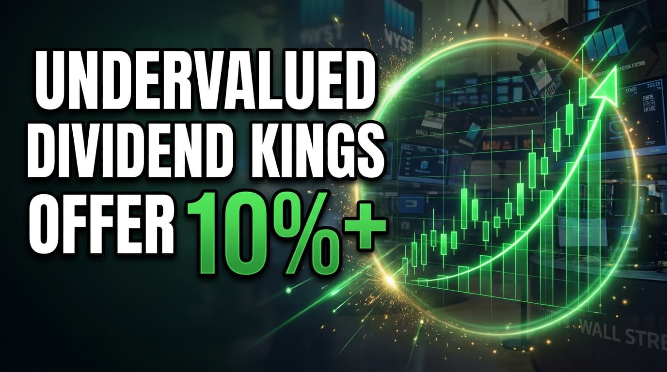 Undervalued Dividend Kings Offer 10%+ Expected Returns