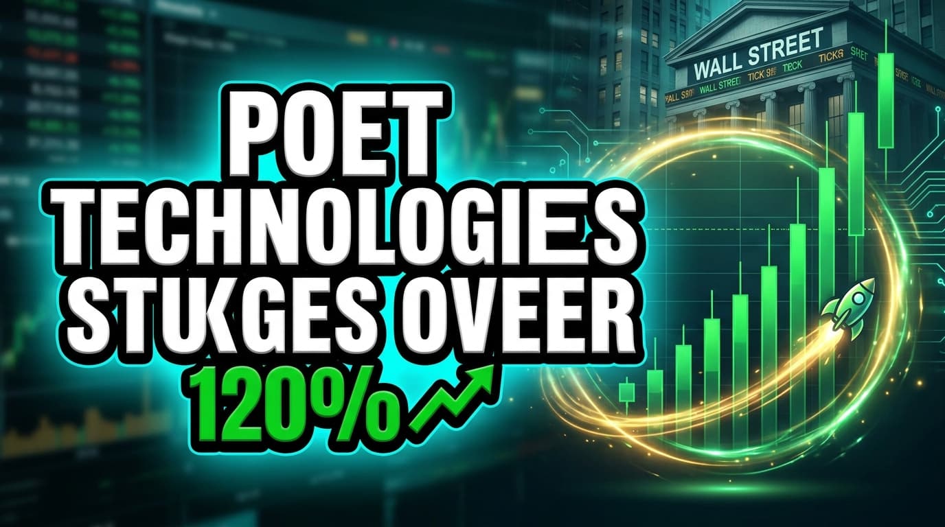 Poet Technologies Stock Surges Over 120% in One Week