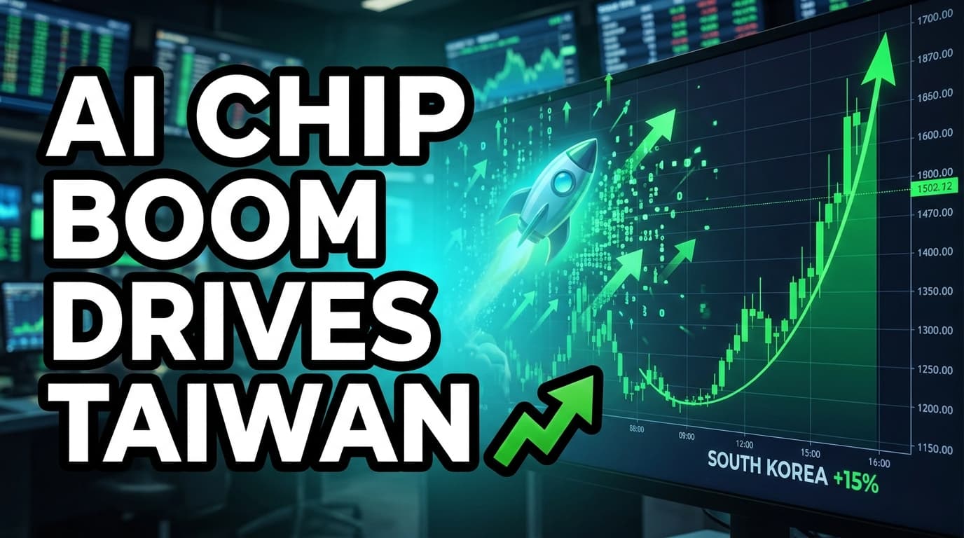 AI Chip Boom Drives Taiwan, South Korea Higher in Global Equity Markets