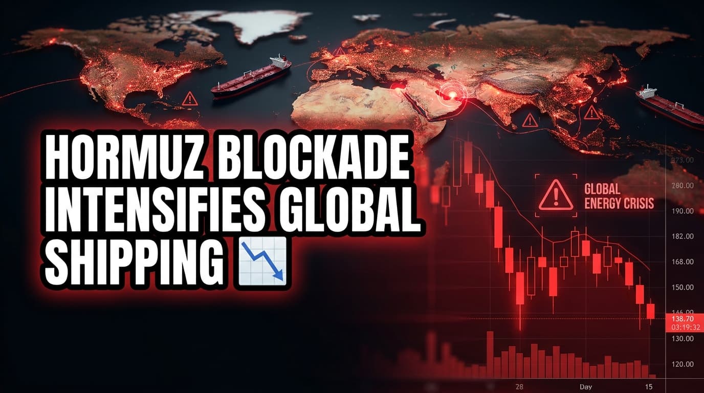 Hormuz Blockade Intensifies Global Shipping and Energy Crisis