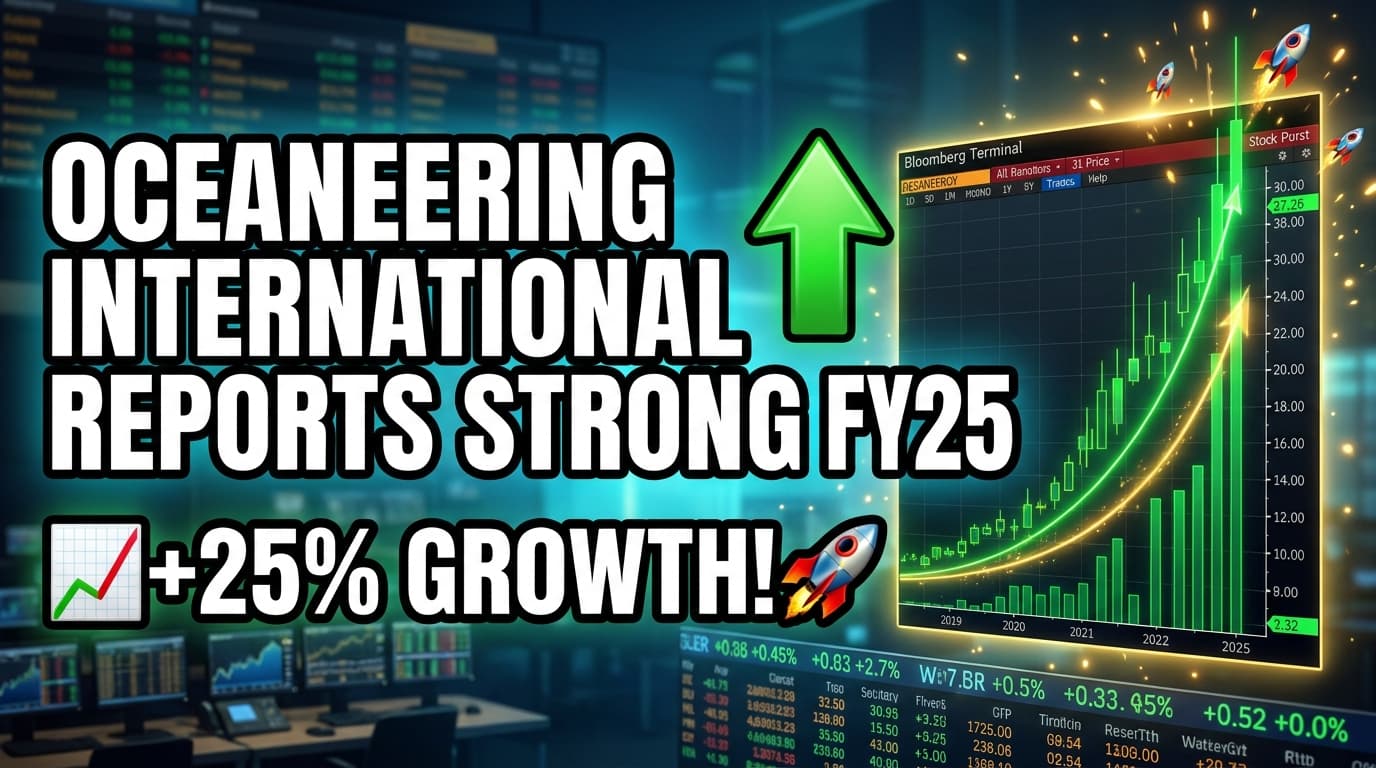 Oceaneering International Reports Strong FY25 Earnings, Margin Expansion