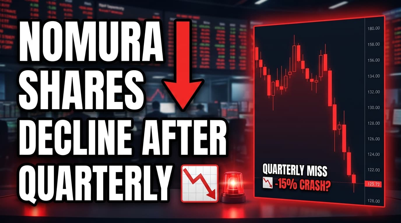 Nomura Shares Decline After Quarterly Earnings Miss Estimates