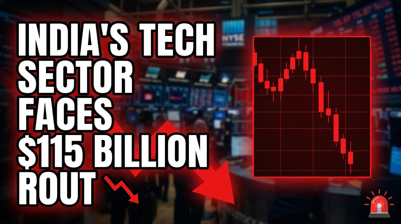 India's Tech Sector Faces $115 Billion Rout Amid Growth Concerns