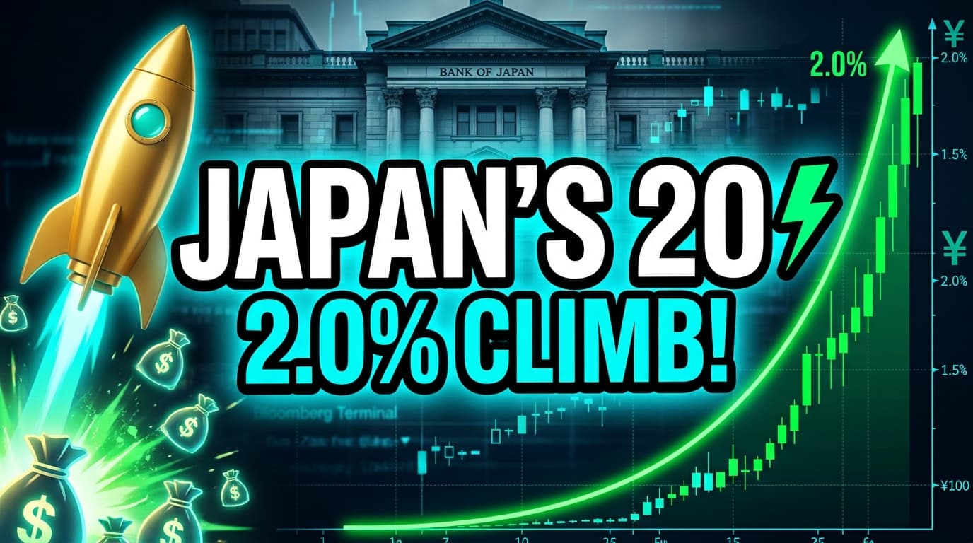 Japan's 20-Year Bond Yield Climbs on Tighter Monetary Policy Outlook