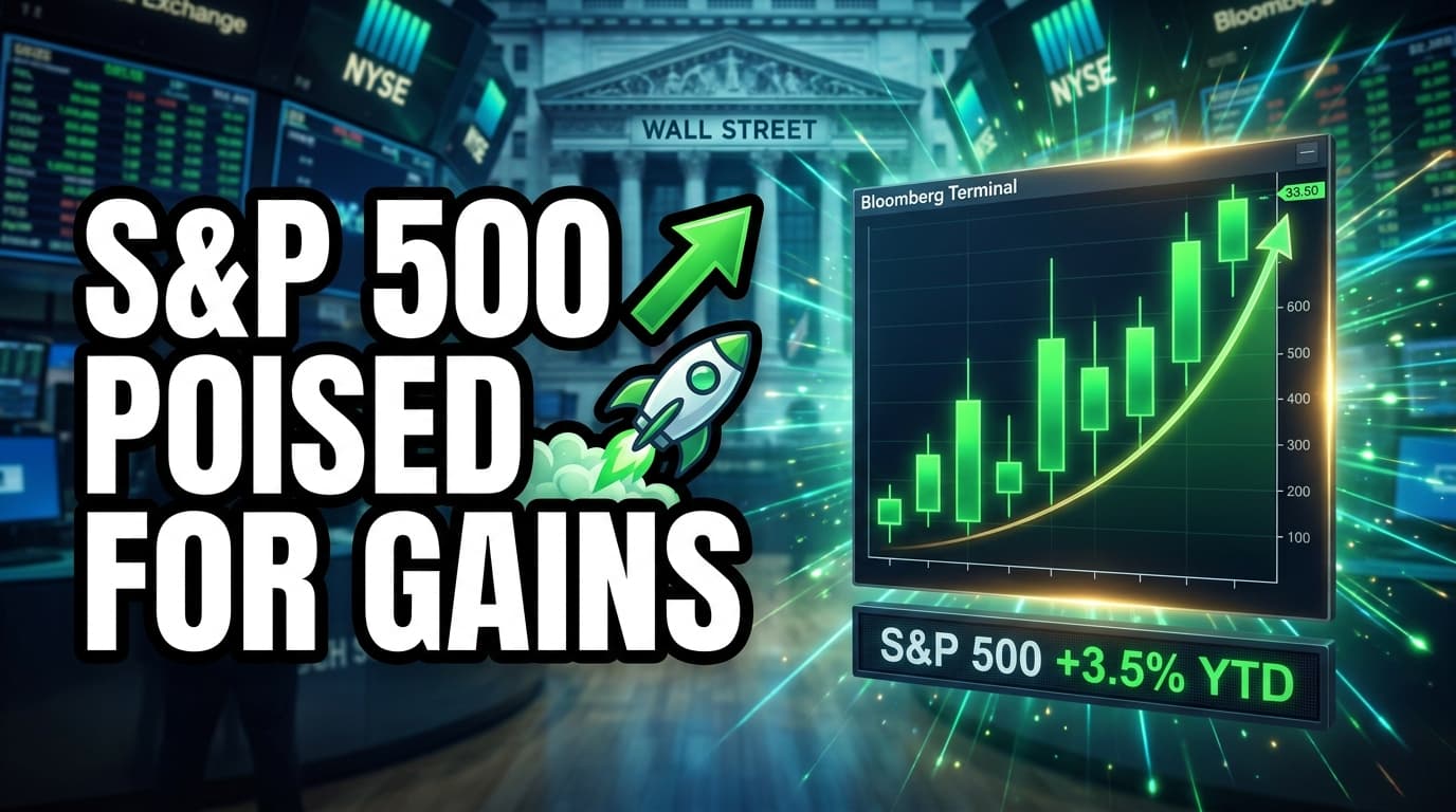 S&P 500 Poised for Gains on Easing Iran Tensions, Strong Earnings, AI Capex