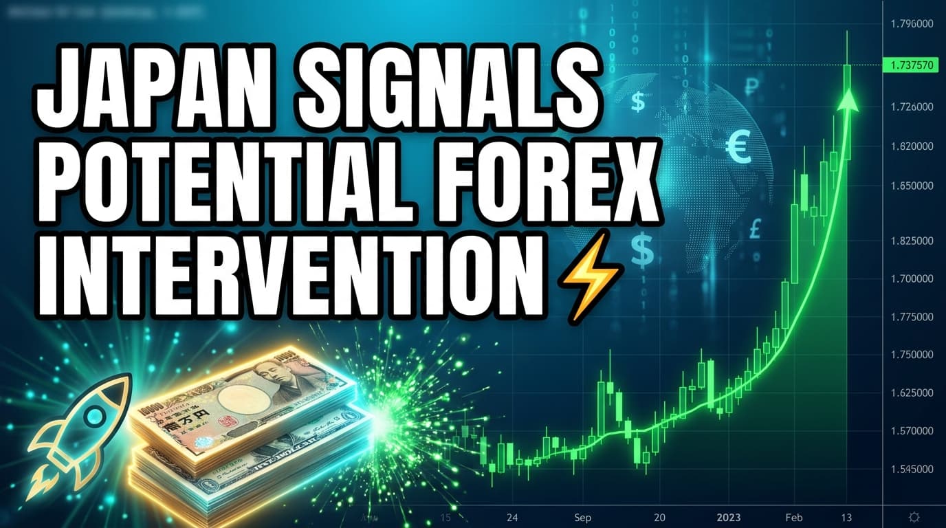 Japan Signals Potential Forex Intervention Amid Yen Weakness