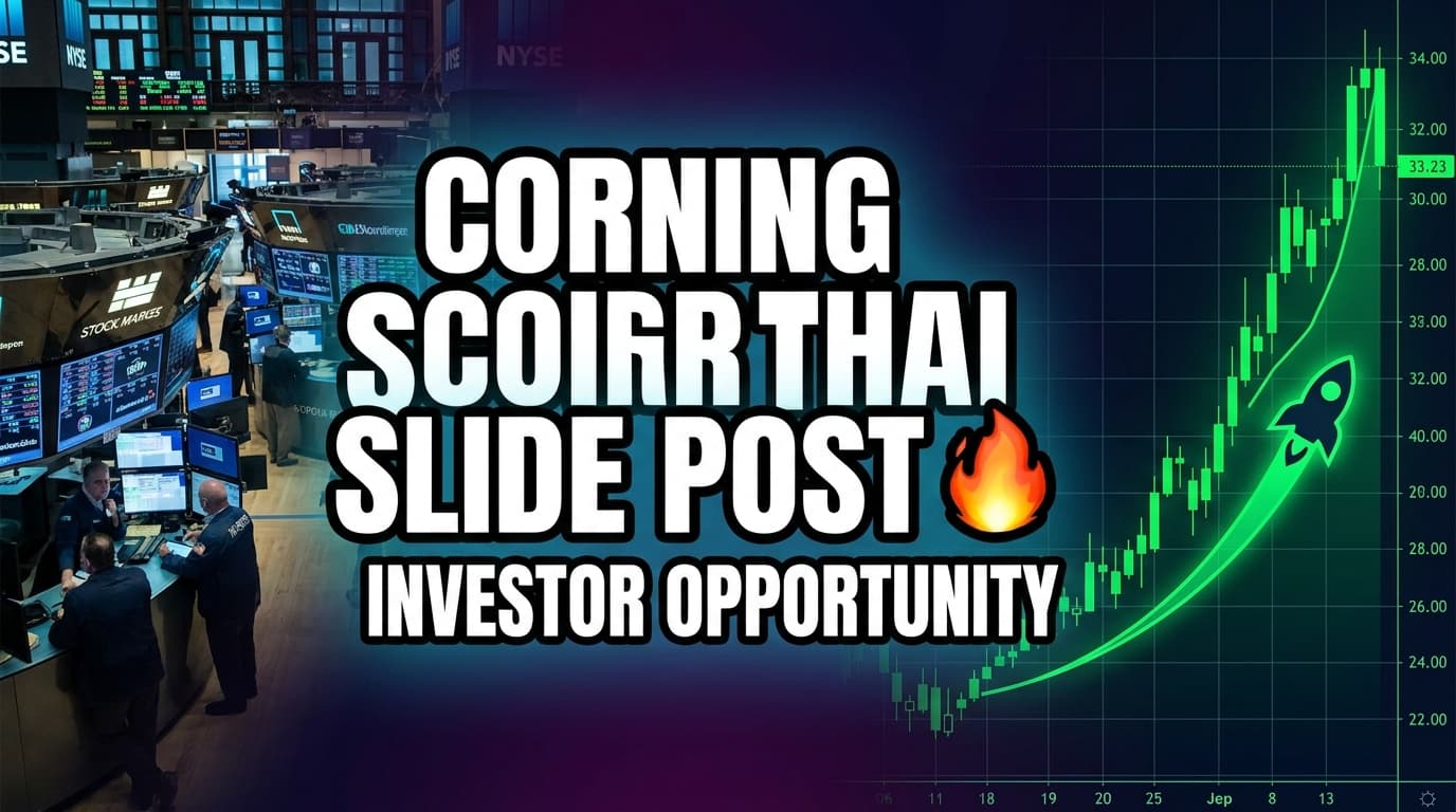 Corning Shares Slide Post-Earnings, Seen as Investor Opportunity