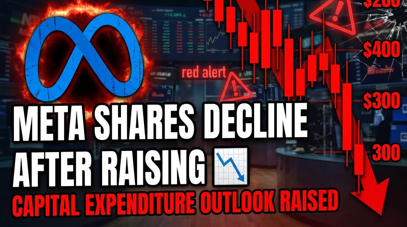 Meta Shares Decline After Raising Full-Year Capital Expenditure Outlook