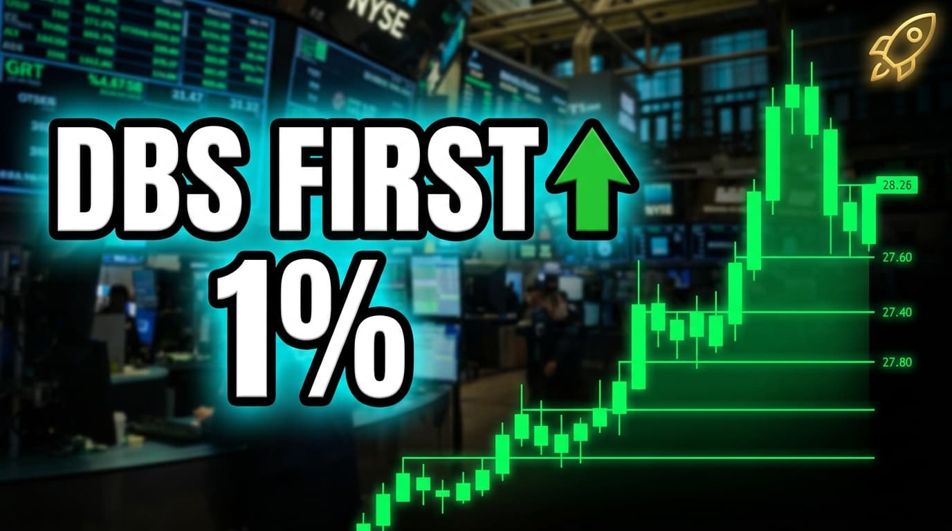 DBS First-Quarter Net Profit Rises 1%, Exceeding Expectations