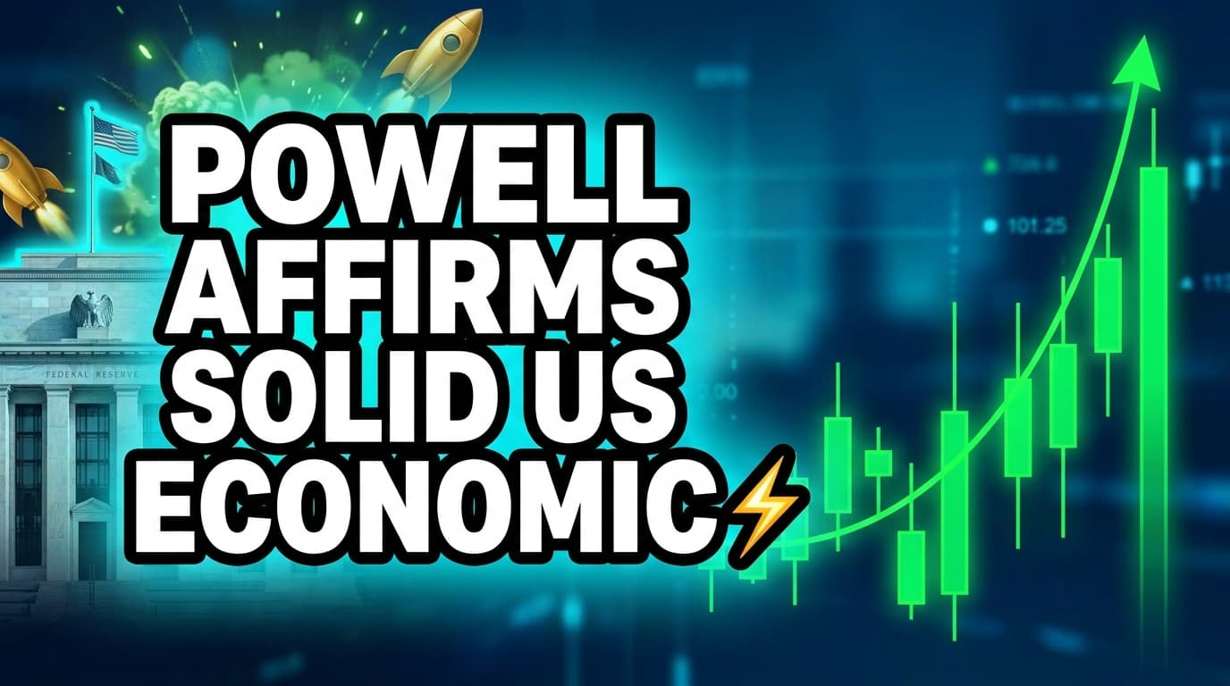 Powell Affirms Solid US Economic Growth Despite Iran Energy Shock, Signaling Limited Rate Cuts