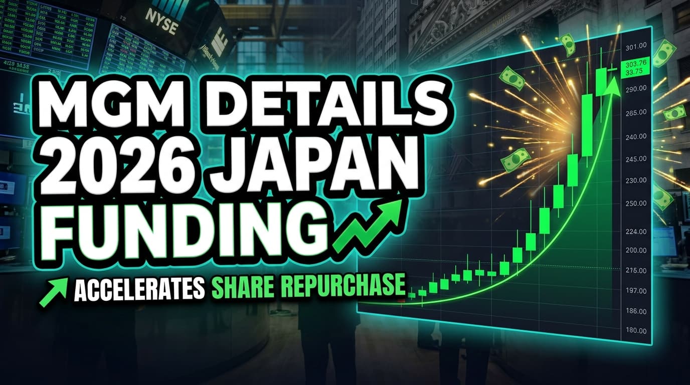 MGM Details 2026 Japan Funding, Accelerates Share Repurchase Plans