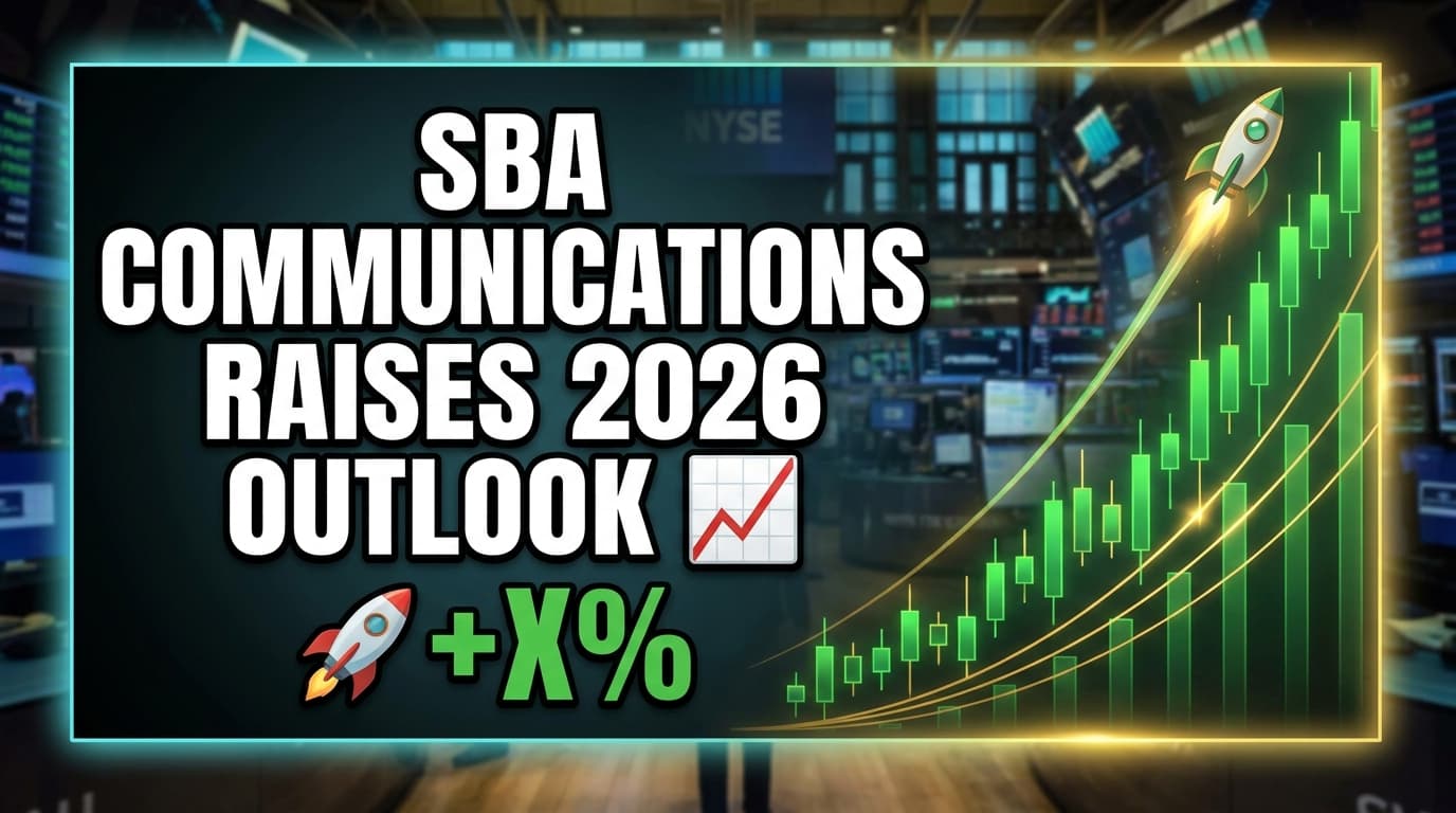 SBA Communications Raises 2026 Outlook, Plans First Investment-Grade Bond