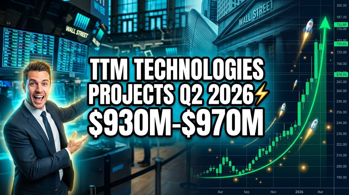 TTM Technologies Projects Q2 2026 Revenue $930M-$970M, Raises Capex