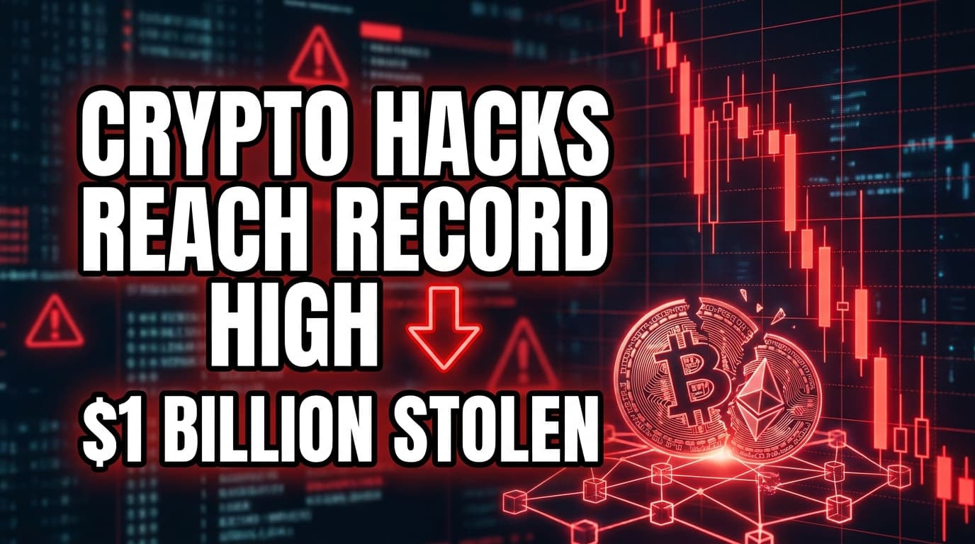 Crypto Hacks Reach Record High in April 2026, Weighing on Bitcoin and Ethereum Sentiment