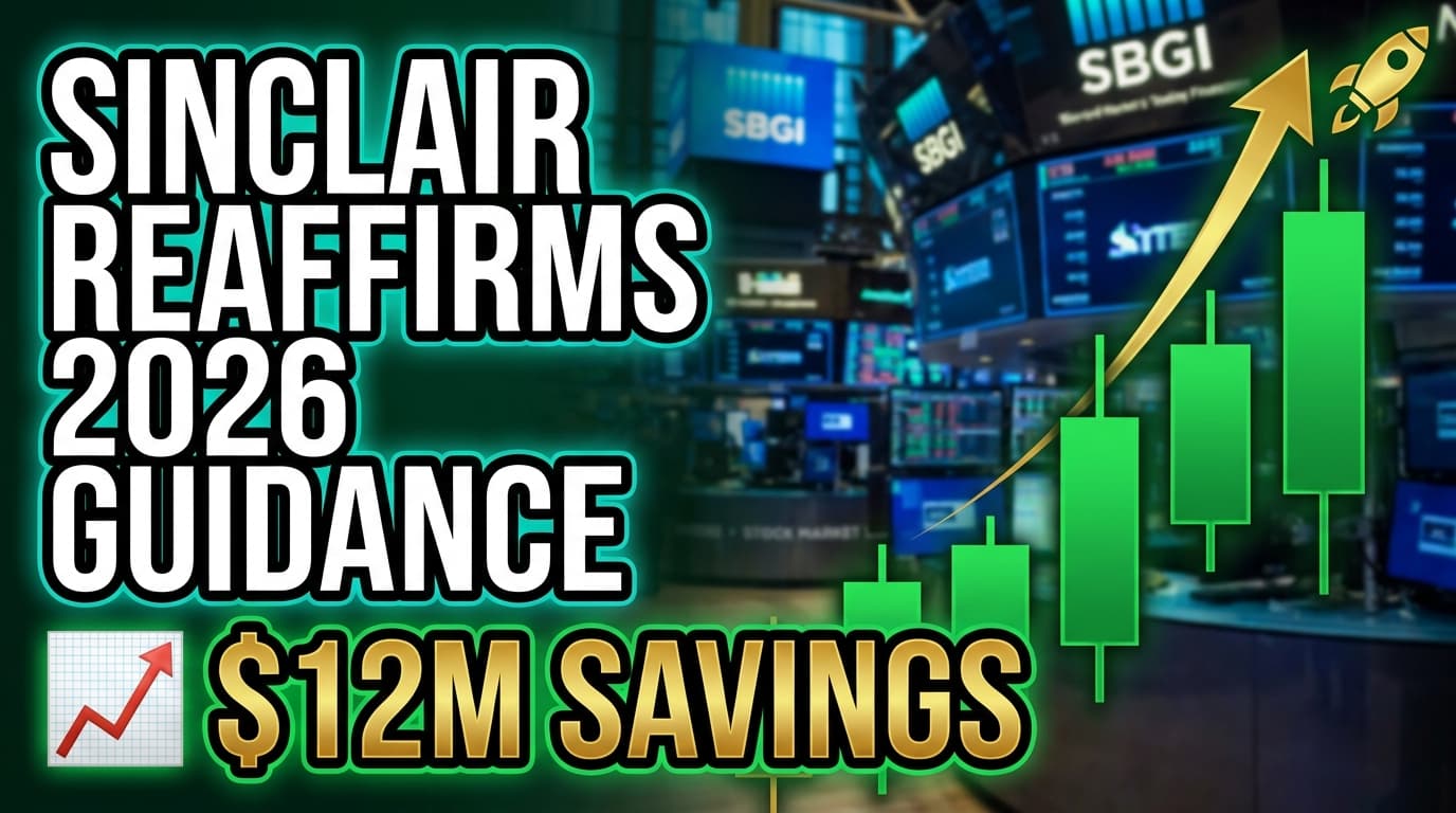Sinclair Reaffirms 2026 Guidance, Targets $12M Annual Interest Savings