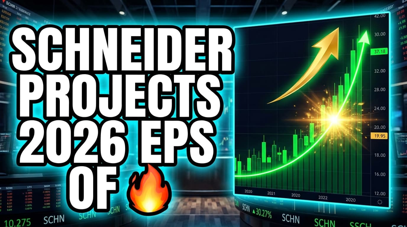 Schneider Projects 2026 EPS of $0.70-$1.00, Targets $400M-$450M Net CapEx