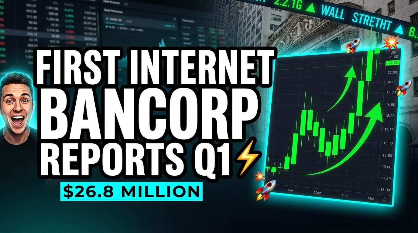 First Internet Bancorp Reports Q1 Earnings, Revenue of $26.8 Million