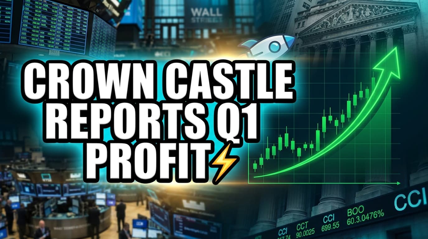 Crown Castle Reports Q1 Profit Amid Full-Year Loss Outlook