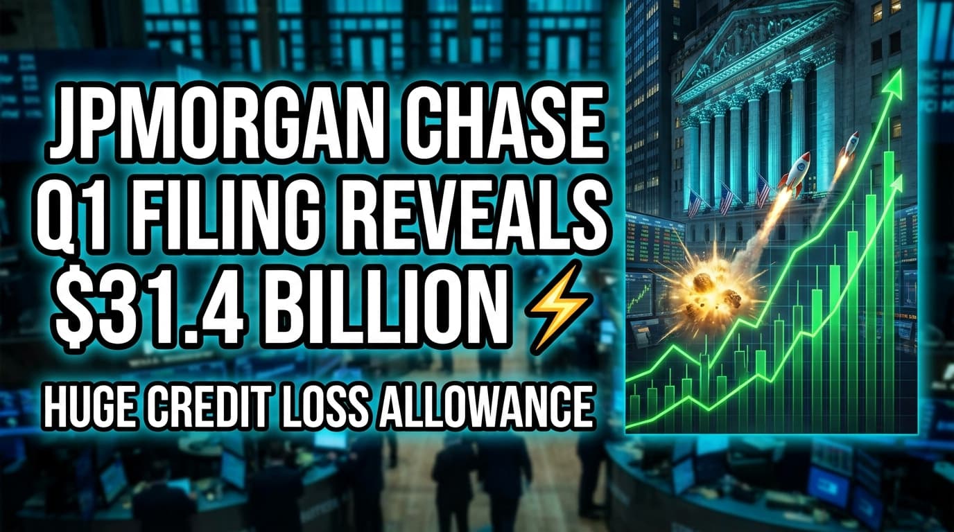 JPMorgan Chase Q1 Filing Reveals $31.4 Billion Credit Loss Allowance